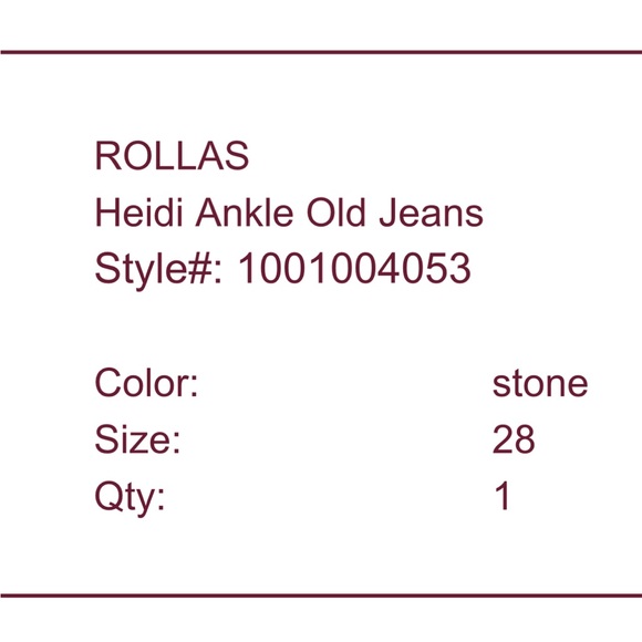 Rolla’s jeans - Picture 2 of 2